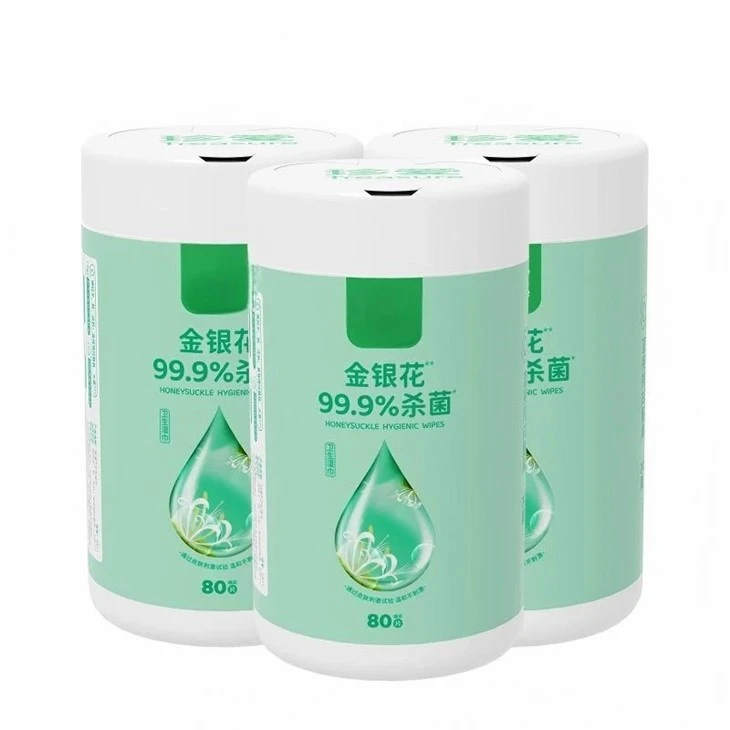Toallitas húmedas exclusivas para manos y boca de agua pura
